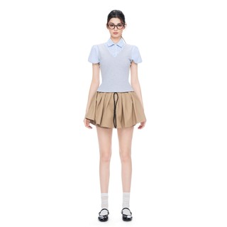CARA Chân váy ngắn nữ Nixie dáng xòe có quần năng động