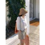 𝗠𝗼𝗰𝗮- Áo sơ mi Linen cổ tàu tay lỡ BEELY