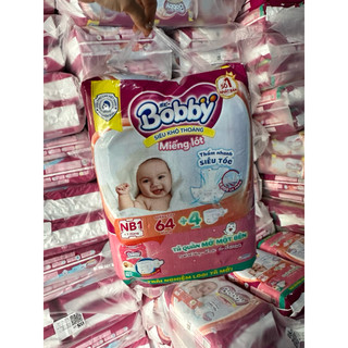 Miếng lót Bobby size Newborn 1 64 miếng (4-7kg)