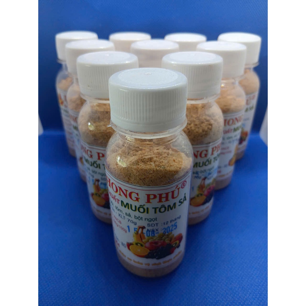 Muối Tôm Sả Phong Phú ( Lốc 10 )