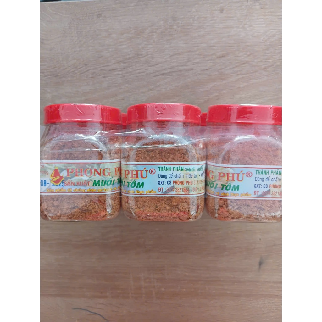 Muối Tôm Phong Phú ( Lốc 6 )