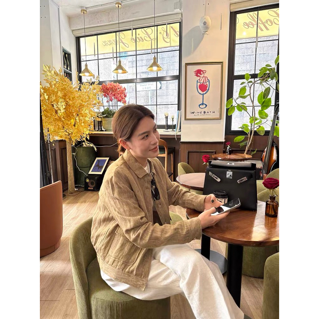 𝗣𝗵𝗶𝗹𝗶𝘀-  Quần Linen baggy ống đứng BEELY