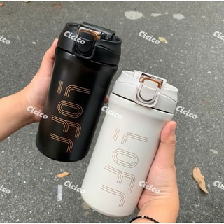 Bình giữ nhiệt 600ml có ống hút, ly giữ nhiệt nóng lạnh 6-12 tiếng, lõi inox 316 cao cấp