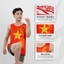 Áo Thể Thao Chạy Bộ Nam Nữ GOYA SINGLET DRAGON (Rồng Vàng) - Siêu Nhẹ, Thoáng Mát, Co Giãn 4 Chiều