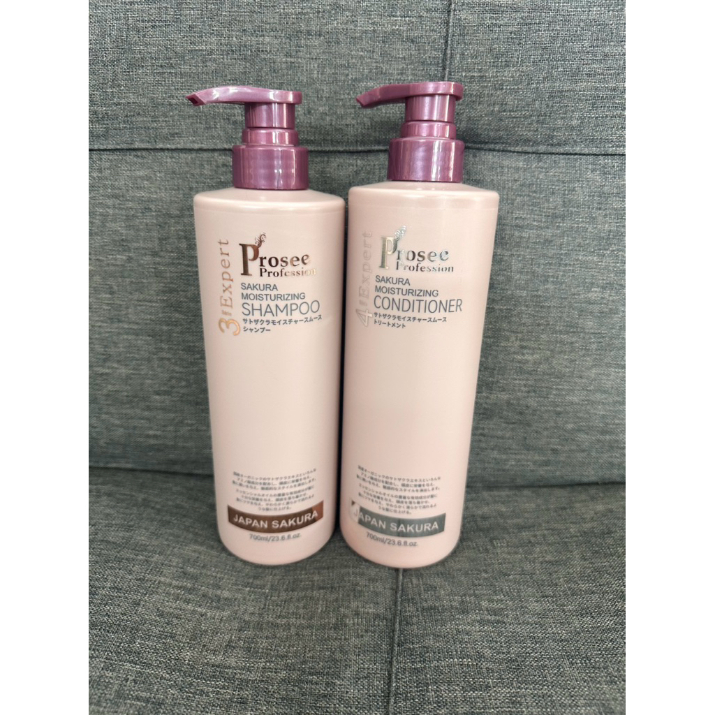 Gội Xả PROSEE SAKURA made in japan chính hãng mềm mượt dành cho da đầu ...
