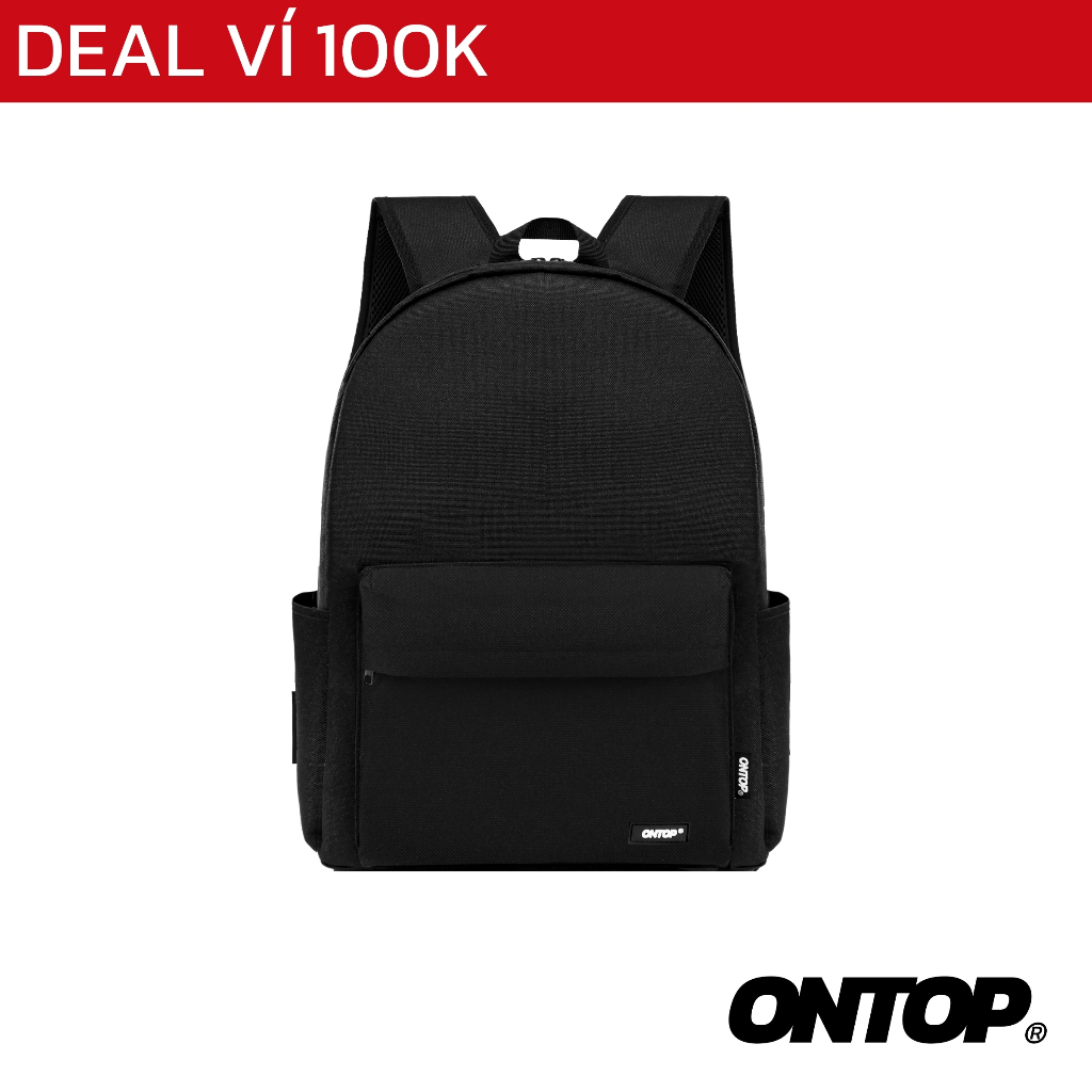 Balo trơn basic ONTOP | O-P54 | Shopee Việt Nam
