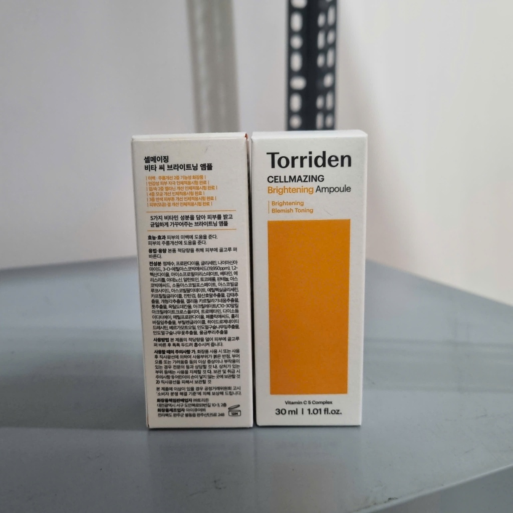 Serum dưỡng trắng da Torriden Cellmazing Vita C Brightening Ampoule 30ml
