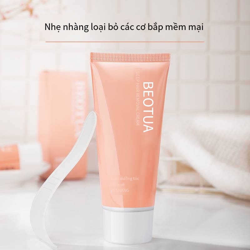 Kem Tẩy Lông Lành Tính Dịu Nhẹ Không Gây Kích ứng,Làm Sạch Lông Nách/Chân Nhanh Chóng Dễ Dàng Sử Dụng toàn thân hiệu quả