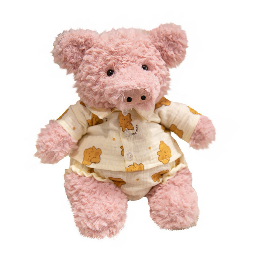 Gấu Thú Bông Heo Hồng Pijama Sleepy Ngủ Ngon Bỉm Tã Quà Tặng Độc Đáo Lông Xù Siêu Mềm Mịn Siêu Dễ Thương