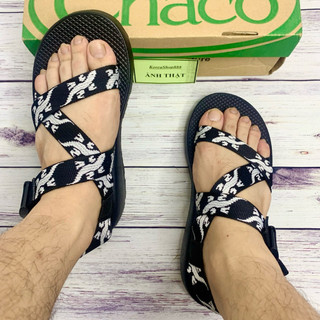 Dép Xăng Đan Nam Chaco Quai Dù Sandal Nam Chaco Mã D12