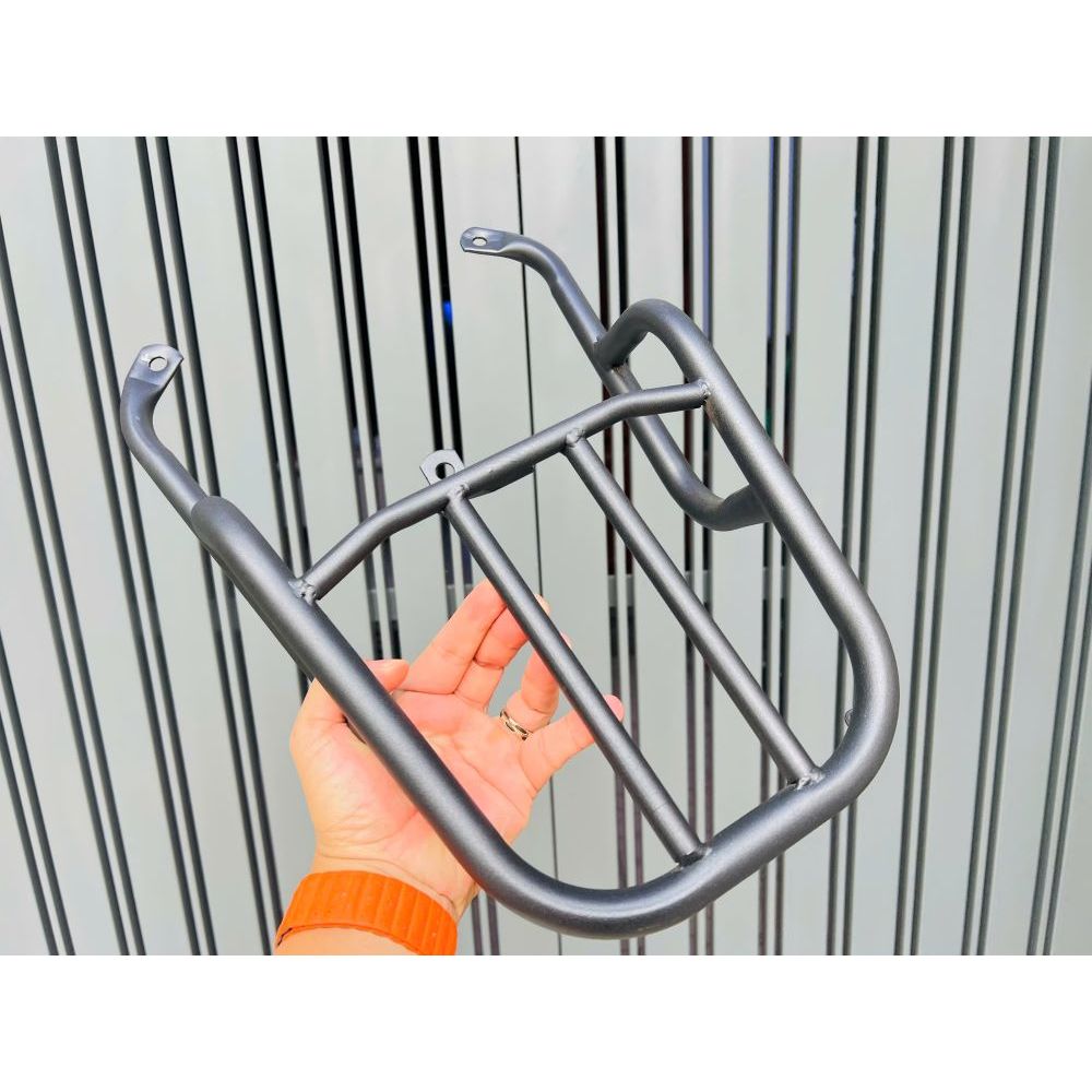 Cảng xe điện Vinfast EVO200 mẫu HDRracing và 2 Sọc sơn tĩnh điện chở hàng ,trang trí chất lượng
