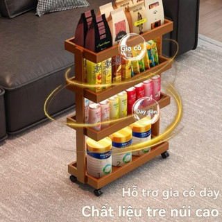 Kệ Đê đồ  Kệ Hẹp Di Động  Đa Năng Có Bánh xe  Giá đựng đồ đa năng Giá để