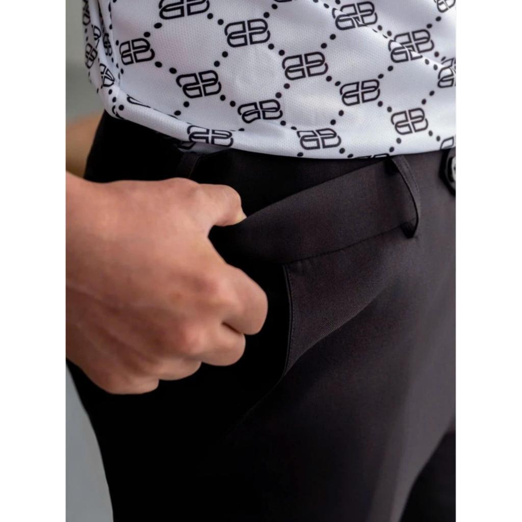 [Sidetab] Quần Tây Dài Nam Thông Minh Điều Chỉnh Độ Rộng Eo, Cotton Co Giãn Chống Nhăn Bền Màu AFF