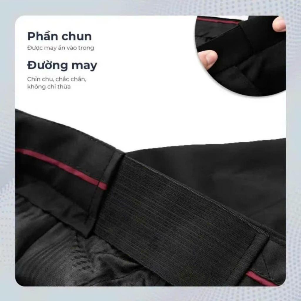 [Sidetab] Quần Tây Dài Nam Thông Minh Điều Chỉnh Độ Rộng Eo, Cotton Co Giãn Chống Nhăn Bền Màu AFF