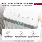 Máy hút ẩm dân dụng FUJIHOME DH12NW Nhập Khẩu, Máy hút ẩm không khí gia đình mini độ ồn thấp — ảnh 4