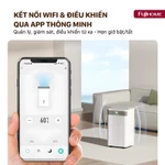 Máy hút ẩm dân dụng FUJIHOME DH12NW Nhập Khẩu, Máy hút ẩm không khí gia đình mini độ ồn thấp — ảnh 6