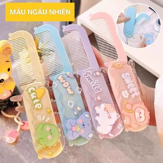 Gương Lược Gập Gọn Cao Cấp Hình Thú Dễ    Tiện Lợi Mang Theo ( mẫu ngẫu nhiên)