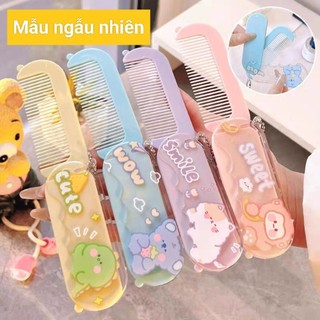 Gương Lược Gập Gọn Cao Cấp Hình Thú Dễ    Tiện Lợi Mang Theo ( mẫu ngẫu nhiên)