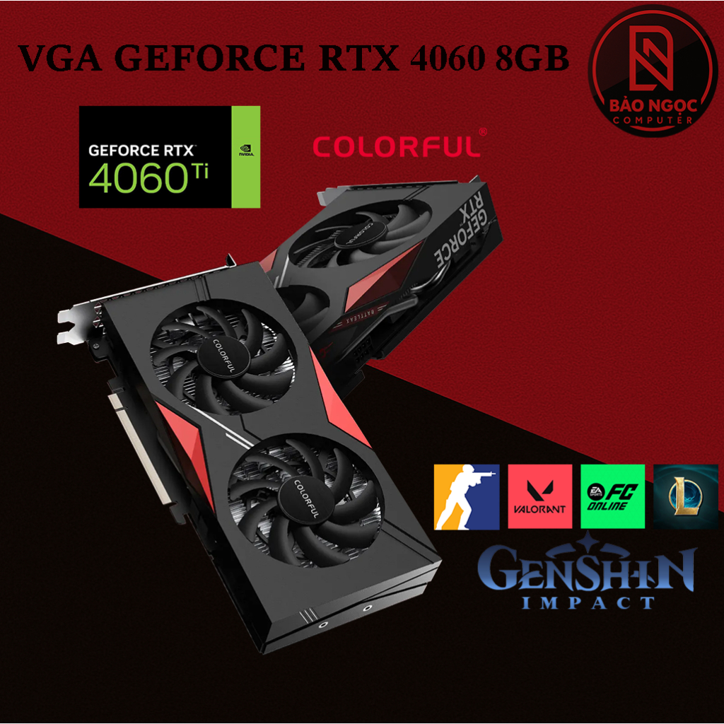 Siêu Rẻ – VGA Colorful RTX 4060 8GB | Card Màn Hình Gaming – Đồ Họa ...