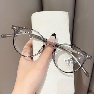Kính Giả Cận Nam Nữ ALOLA Kính Mắt Gọng TrònNhỏ  Chống Ánh Sáng Xanh Tia UV Đổi Màu Khi Ra Nắng Thời Trang