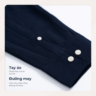 [BEST SELLER] Áo sơ mi nam tay dài OXFORD PREMIUM, BST SMART CASUAL, Cao Cấp, Thanh Lịch - POLOMANOR