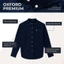 Áo sơ mi nam tay dài OXFORD PREMIUM, BST SMART CASUAL, Cao Cấp, Thanh Lịch - POLOMANOR