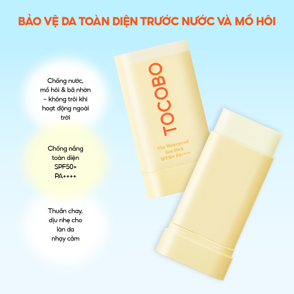 [Minisize] Sáp chống nắng chống nước và dưỡng ẩm Vita Waterproof Sun Stick SPF50+ PA++++ 11g