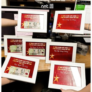 KHUNG TRANH LƯU GIỮ KỶ NIỆM LÌ XÌ TẾT ĐỘC LẬP