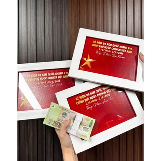 KHUNG TRANH LƯU GIỮ KỶ NIỆM LÌ XÌ TẾT ĐỘC LẬP