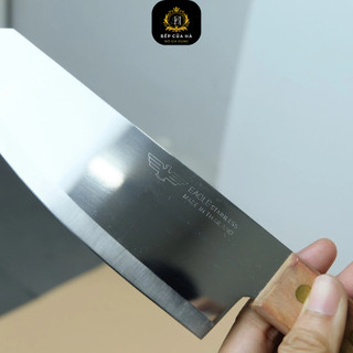 [Chính Hãng - Loại có Vỉ] Dao Thái Lan Eagle nhà bếp cán gỗ 771 772, Dao chuyên thái thịt gọt cắt hoa quả chất liệu inox