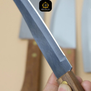 [Chính Hãng - Loại có Vỉ] Dao Thái Lan Eagle nhà bếp cán gỗ 771 772, Dao chuyên thái thịt gọt cắt hoa quả chất liệu inox
