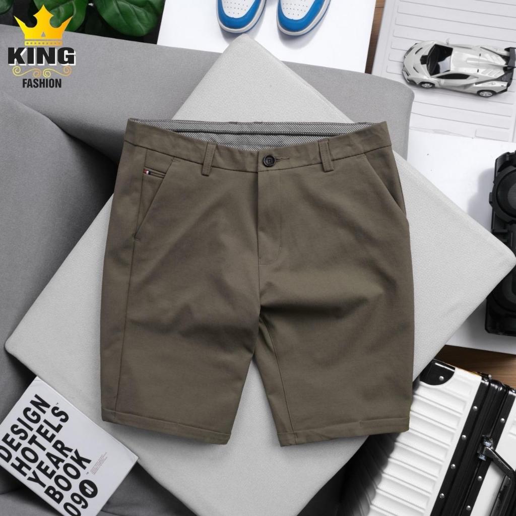 Quần Short Tây Nam KINGFASHION Vải Cotton Co Giãn 2 Chiều Chất Lượng Cao Phong Cách Trẻ Trung