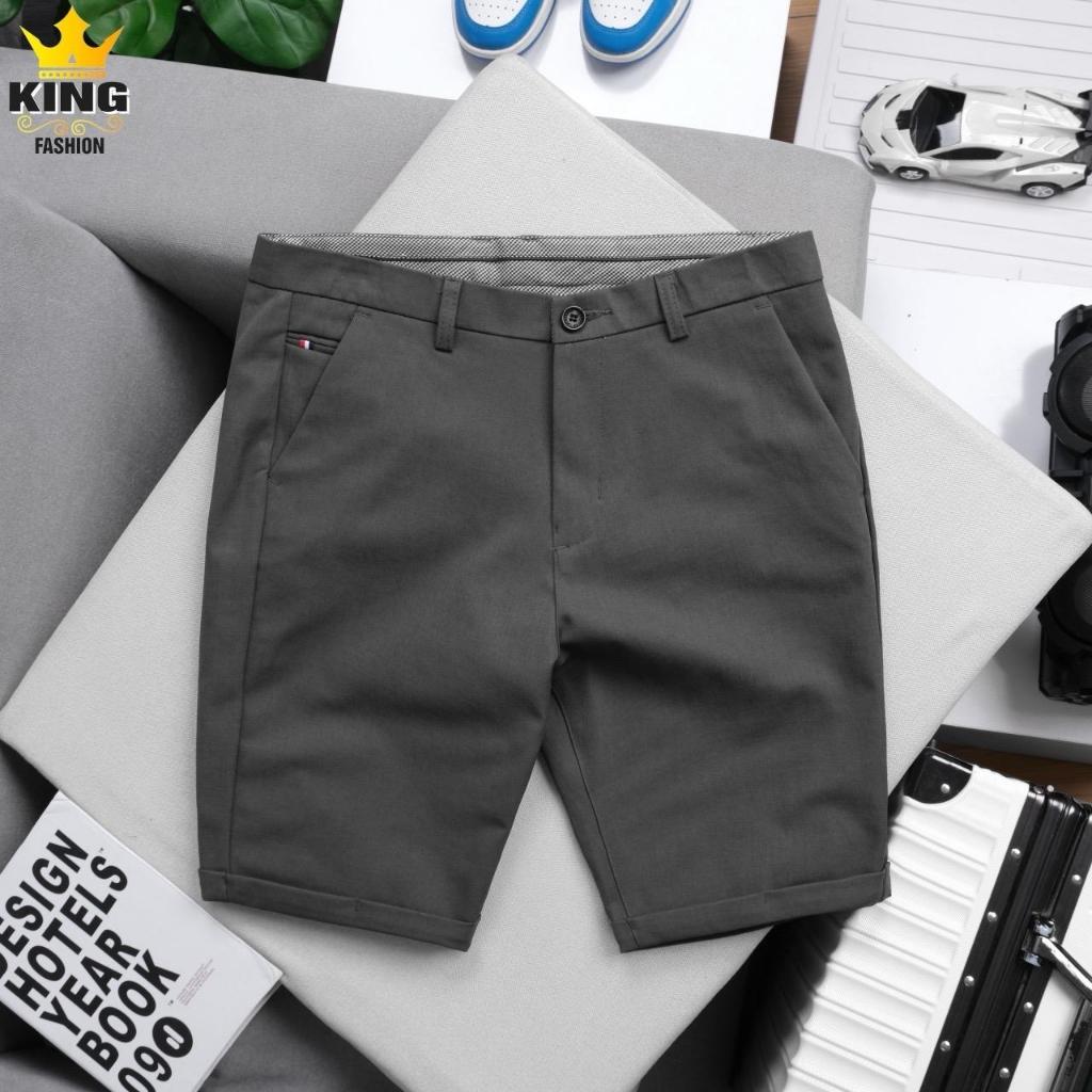 Quần Short Tây Nam KINGFASHION Vải Cotton Co Giãn 2 Chiều Chất Lượng Cao Phong Cách Trẻ Trung