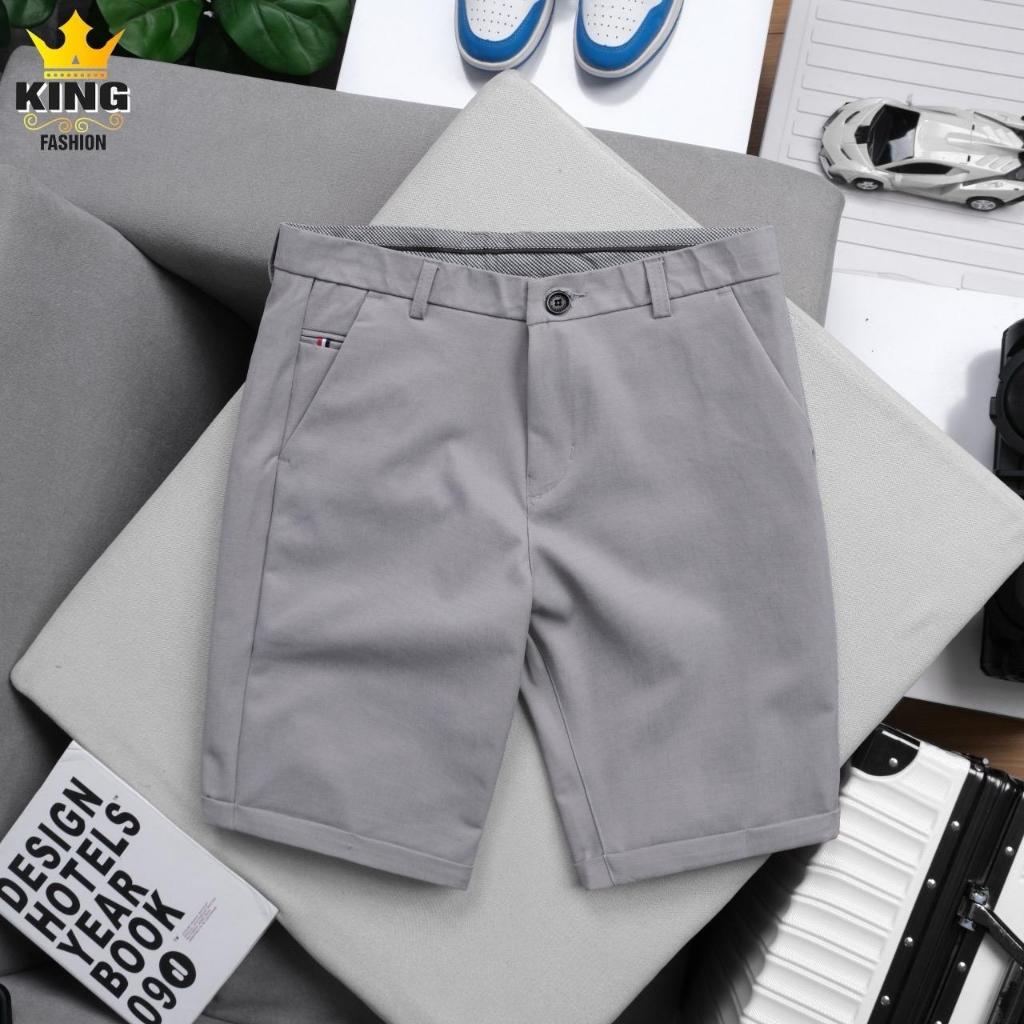 Quần Short Tây Nam KINGFASHION Vải Cotton Co Giãn 2 Chiều Chất Lượng Cao Phong Cách Trẻ Trung