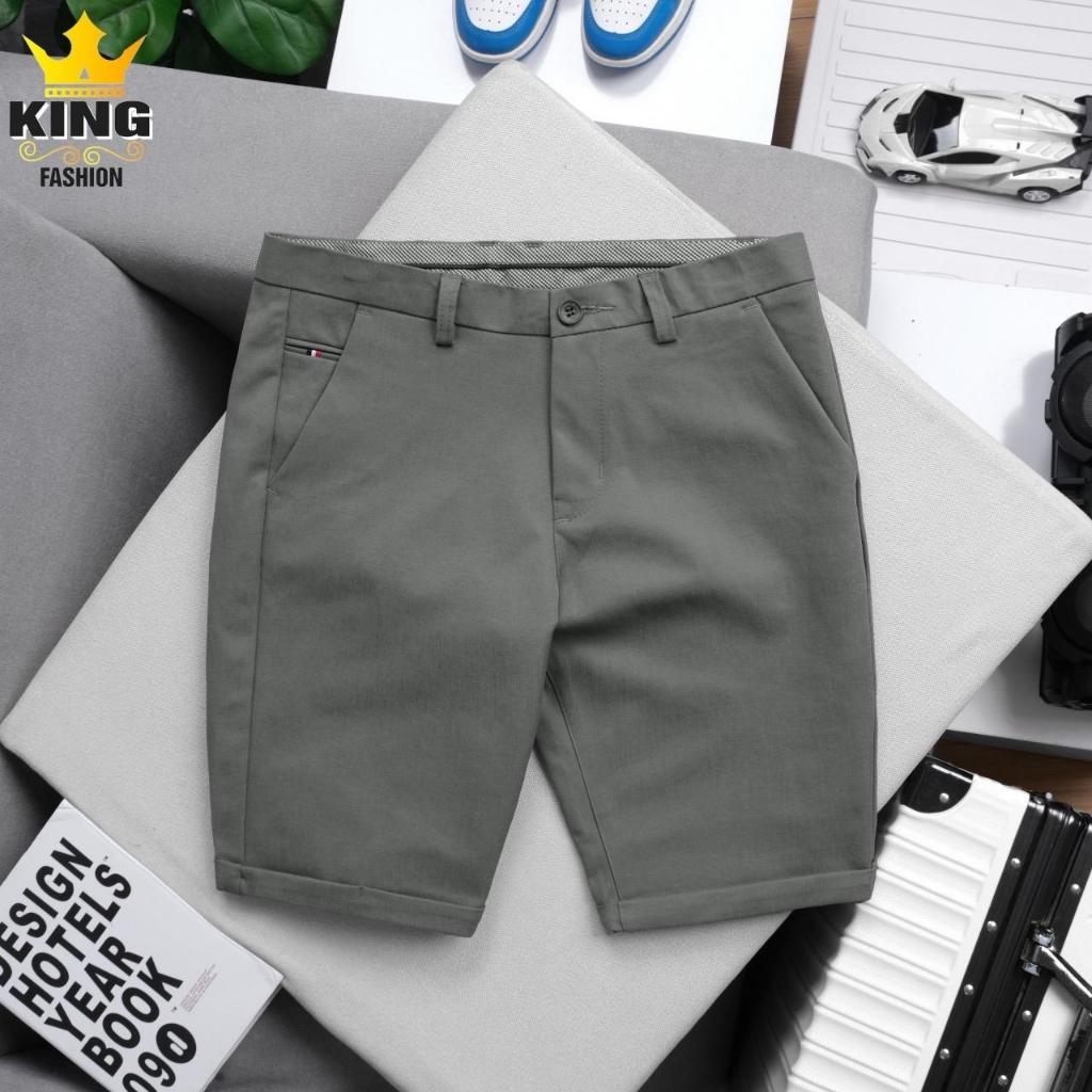 Quần Short Tây Nam KINGFASHION Vải Cotton Co Giãn 2 Chiều Chất Lượng Cao Phong Cách Trẻ Trung