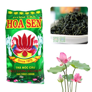 [Lốc 6 gói] Trà Hoa Sen (tặng muỗng) - Trà Móc câu hảo hạng - 70g x 6