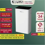 Máy hút ẩm gia đình Airplus AP10.2010EW Nhập Khẩu, Máy hút ẩm Mini 10 lít/ngày cho phòng ngủ phòng khách — ảnh 1