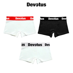 Quần lót BOXER NỮ CẠP CAO cotton co giãn 4 chiều DEVOTUS Local Brand-UNDERWEAR BOXER NỮ