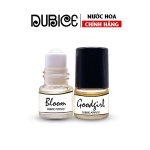 Tinh dầu nước hoa nam nữ Dubice dạng lăn mini 1.5ml hàng cao cấp, 50 mùi phong cách Pháp lưu hương 12 tiếng