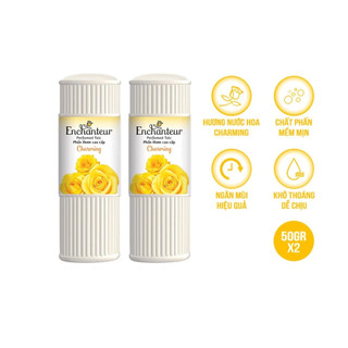 Phấn Thơm Cao Cấp Enchanteur Charming 50g