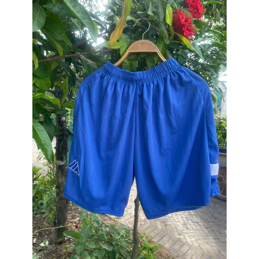 Bộ quần áo bóng đá MK Cổ Xanh in tên số theo yêu cầu-Áo bóng đá,đồ đá banh chất liệu thun, mè