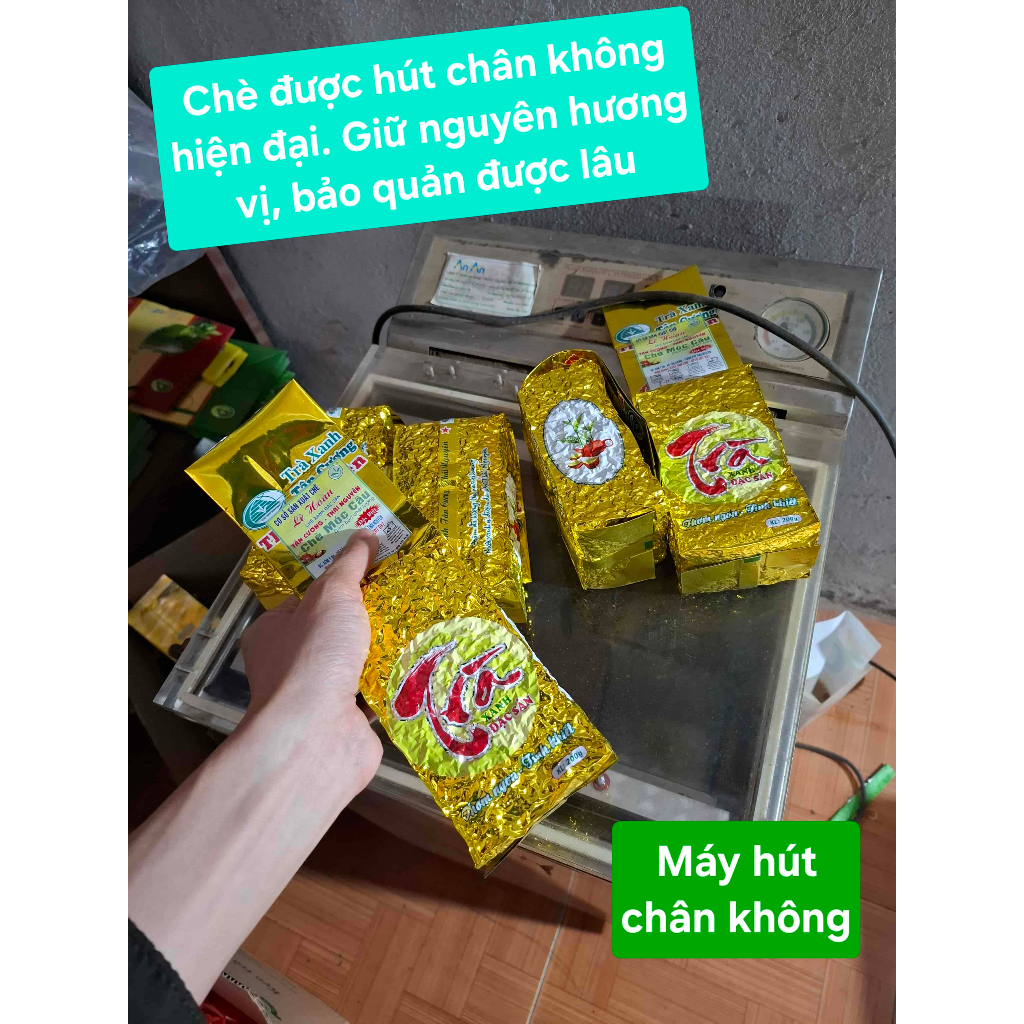 [ Khối lượng 200g - Chè búp Cơ bản ] Trà, chè làm quà biếu, chè uống chuẩn Tân Cương Thái Nguyên. 2 lạng chè