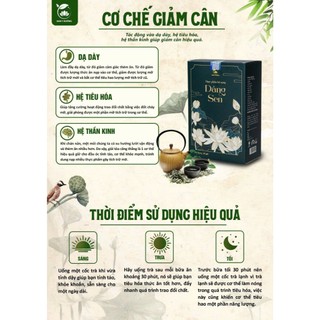 Trà Dáng sen thảo mộc tiến sĩ trần hoàng hải hỗ trợ thải độc, giảm mỡ