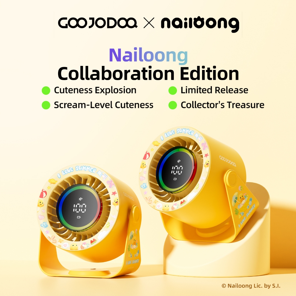 Quạt Goojodoq x Nailoong