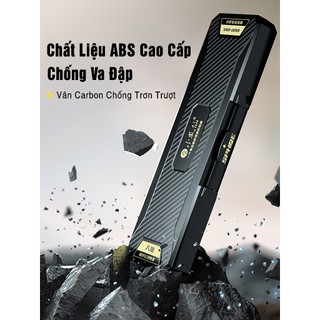 Hộp Đựng Trục Tiểu Phượng Hoàng Hộp ABS Vân Carbon Cao Cấp Kèm Xốp Cuôn Trục