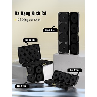 Hộp Đựng Trục Tiểu Phượng Hoàng Hộp ABS Vân Carbon Cao Cấp Kèm Xốp Cuôn Trục
