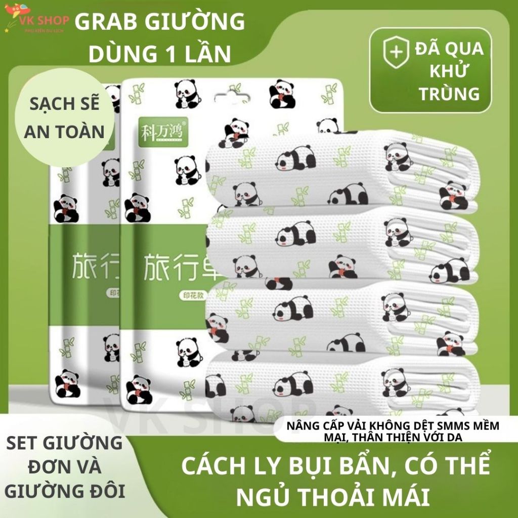 Ga Giường Dùng 1 Lần – Ga Trải Giường Vệ Sinh, Đóng Gói Riêng, Dùng Tiện Lợi