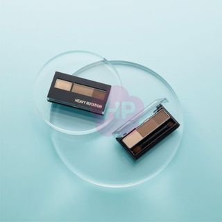 Bột Kẻ Lông Mày Siêu Mịn Kissme Heavy Rotation Natural Powder Eyebrow Màu Nâu Tự Nhiên 2.3g