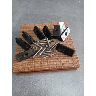50 chốt + vít dùng sàn gỗ nhựa ngoài trời.