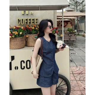 [CÓ BIGSIZE] SÉT BỘ NỮ CHẤT JEAN GIẤY SANG CHẢNH LỊCH SỰ HOTTREND